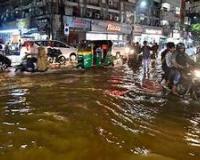 Heavy Rainfall Causes Traffic Disruptions in Hyderabad