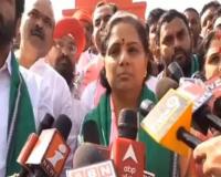 MLC Kavitha Vows to Continue Fight Despite False Cases: Accuses Revanth Reddy Government of Targeting BRS Leaders