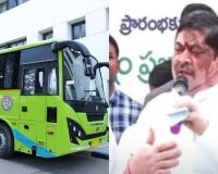 Minister Ponnam Announces 3,000 RTC Recruitment, Flags Off 50 Electric Buses in Waranga