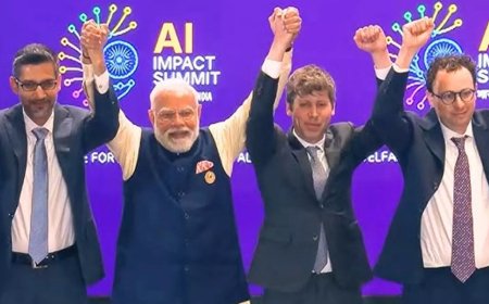 It is already known that the government of India is holding the ongoing AI summit in Delhi in a very prestigious manner