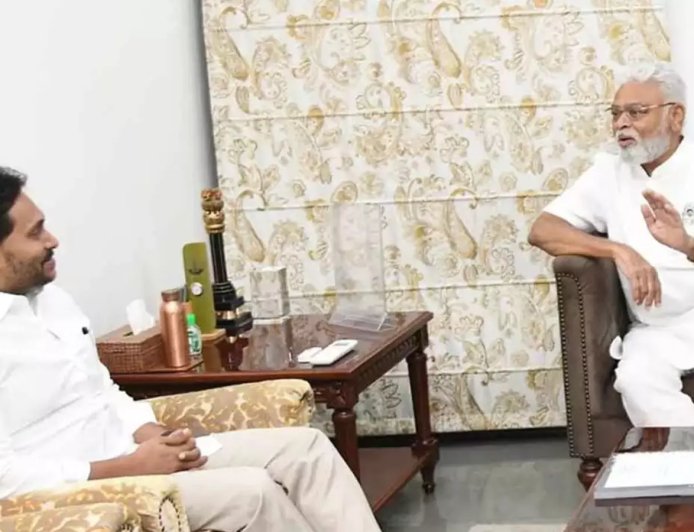 Released 2 Days Ago, Ambati Meets Jagan!