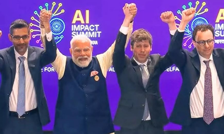 It is already known that the government of India is holding the ongoing AI summit in Delhi in a very prestigious manner