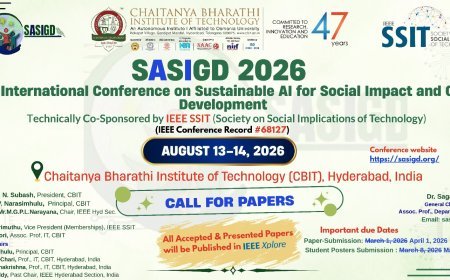 CBIT to Host International Conference “SASIGD 2026” on Sustainable AI