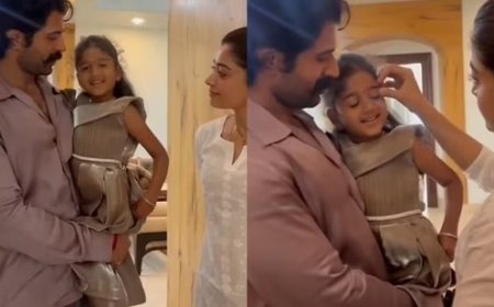 Rashmika & Vijay Deverakonda Share Heartwarming Moment with Young Fan