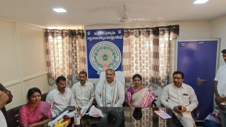 బాలల హక్కుల కమిషన్ కొత్త బృందం బాధ్యతలు స్వీకారం