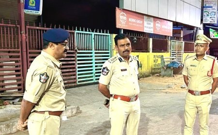 తిరుపతి జిల్లా పోలీస్‌ల అర్ధరాత్రి తనిఖీలు.. భద్రతపై చర్యలు