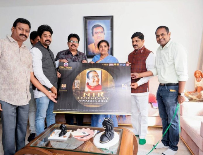 Daggubati Purandeswari Unveils NTR Legendary Awards Poster