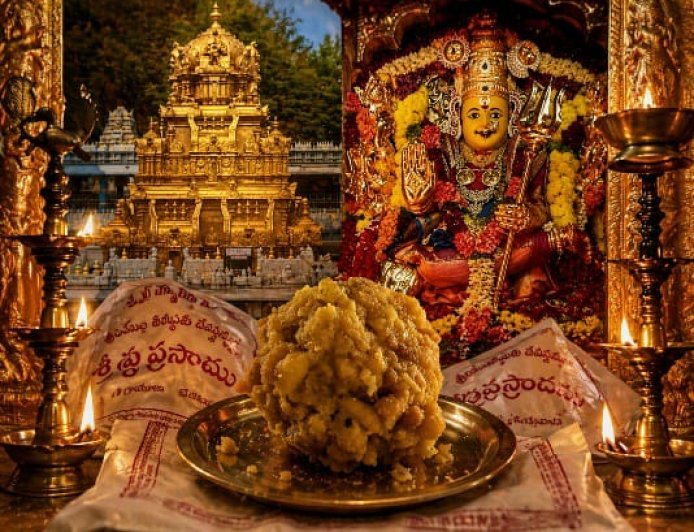 Laddu Contract Row at Durga Temple