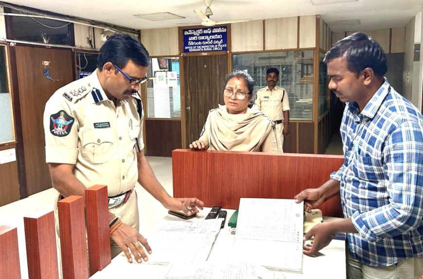 తిరుపతి జిల్లా పోలీస్‌ల అర్ధరాత్రి తనిఖీలు.. భద్రతపై చర్యలు