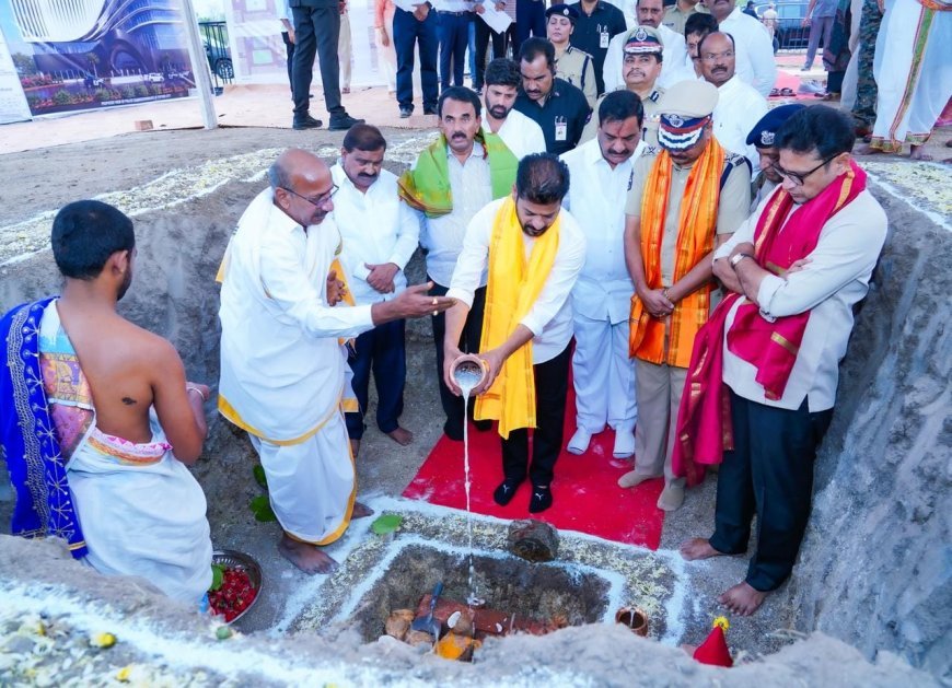 Revanth Reddy Unveils Vision for ‘Future City’ at Commissionerate Launch