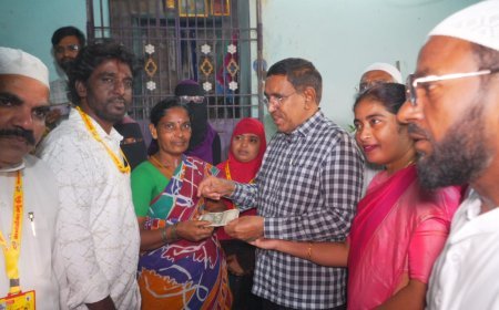పెన్షన్ పంపిణీ.. మంత్రి నారాయణ హామీల వెల్లువ