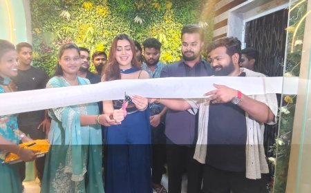 Stars Glam Up Vijayawada Studio Launch