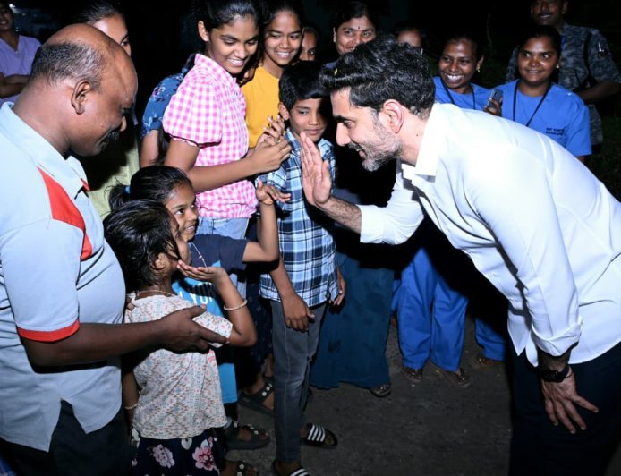 Lokesh Visits Rural Development Trust Hospital