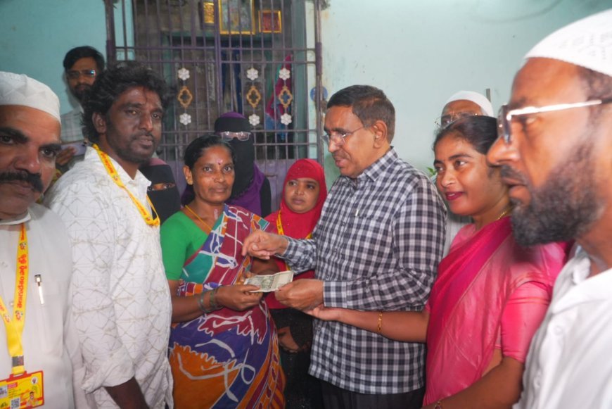 పెన్షన్ పంపిణీ.. మంత్రి నారాయణ హామీల వెల్లువ