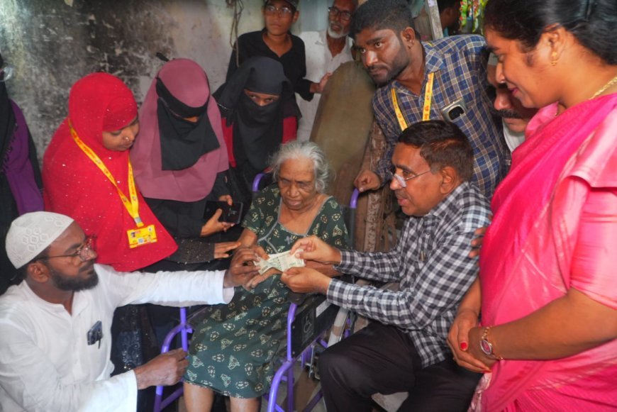 పెన్షన్ పంపిణీ.. మంత్రి నారాయణ హామీల వెల్లువ