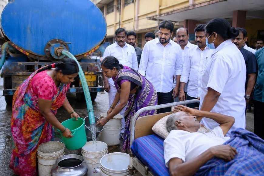 Tekkali Hospital Water Crisis Triggers Political Storm