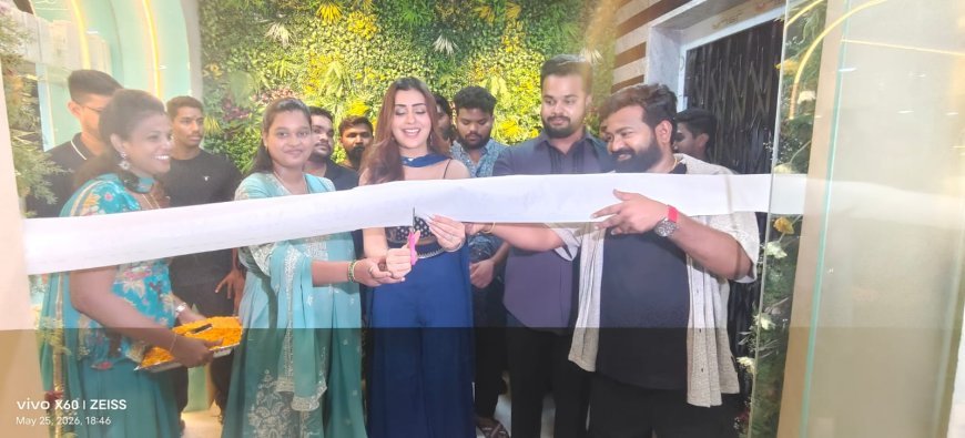 Stars Glam Up Vijayawada Studio Launch