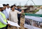 Narayana Reviews Bridge Construction in Amaravati