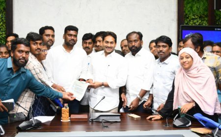 Jagan Demands CBI Probe DSC