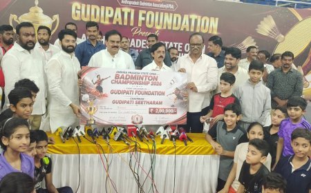 "గ్రామీణ ప్రాతం క్రీడాకారుల ప్రోత్సాహమే లక్ష్యం"