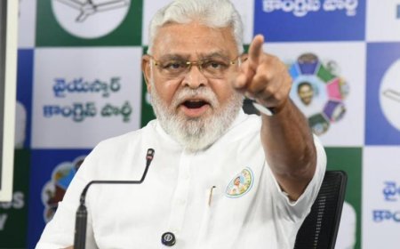 Ambati Targets Chandrababu At YSRCP Protest