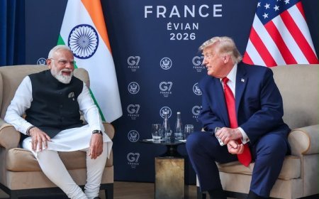 Modi, Trump Hold Key Talks at G7 Summit
