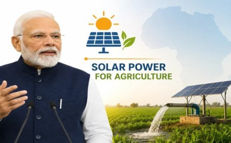 Modi Highlights Solar Power’s Role in Agriculture