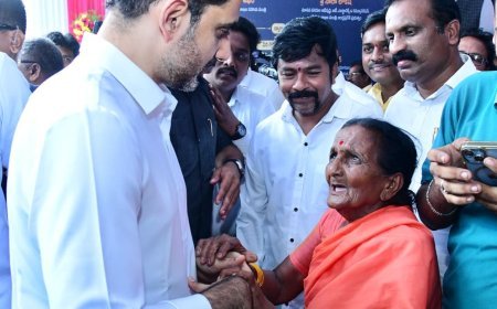 Lokesh Launches Major Projects In Mangalagiri