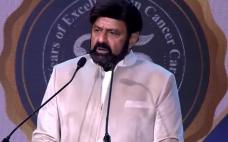 Balakrishna Plans Cancer Hospital