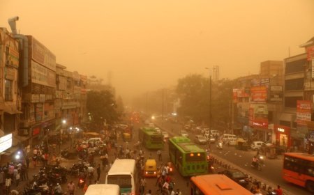 Delhi Hit by Massive Dust Storm