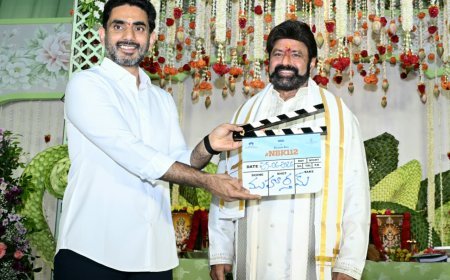 NBK 112 Launched in Amaravati