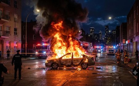 Man Dies After Car Blaze