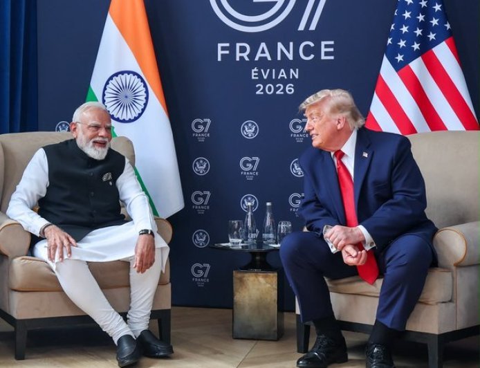 Modi, Trump Hold Key Talks at G7 Summit
