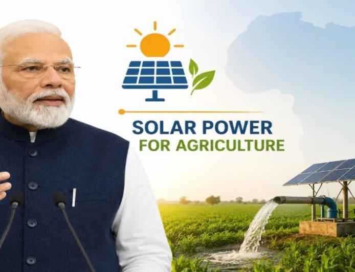 Modi Highlights Solar Power’s Role in Agriculture