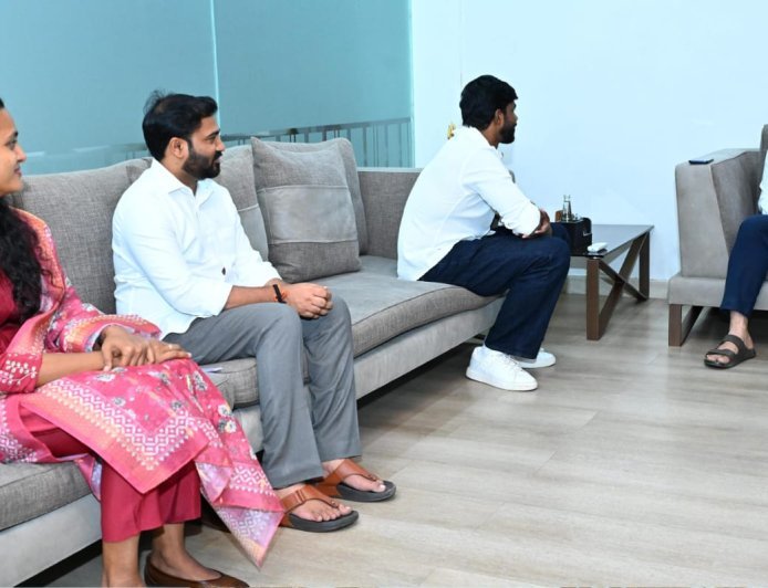 Satwiksairaj Calls on Lokesh