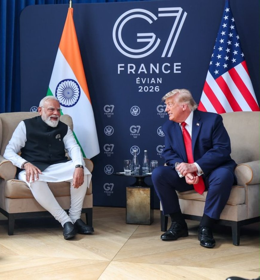 Modi, Trump Hold Key Talks at G7 Summit