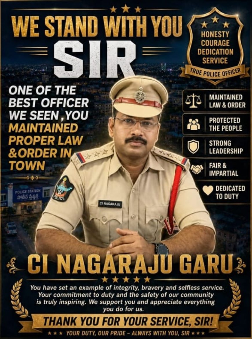 Police Back Suspended CI Nagaraju Online