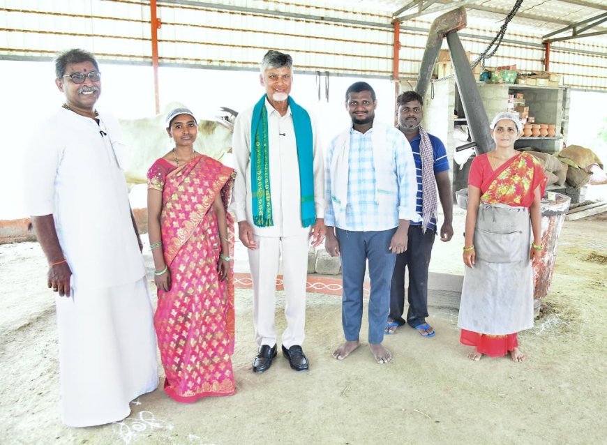 Naidu Applauds Natural Farming in Palnadu