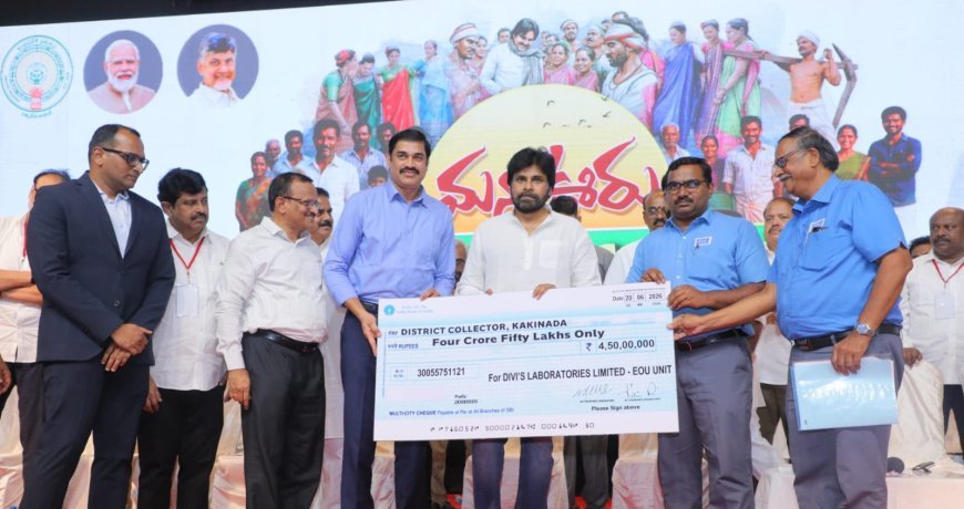 Pawan Releases Farmer Aid in Kakinada