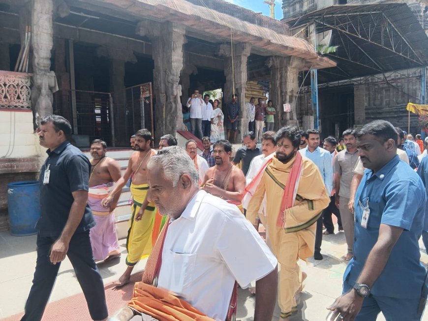 Pawan Kalyan Begins Annual Deeksha