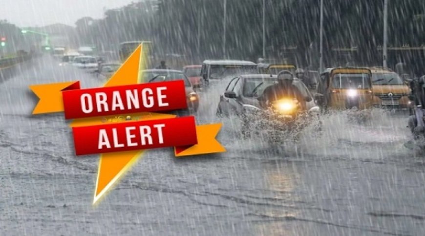 Orange Alert for Telangana Rain