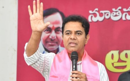 KTR Questions CM Over Debate Challenge
