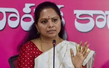 Kavitha Stands Firm on TRS Name
