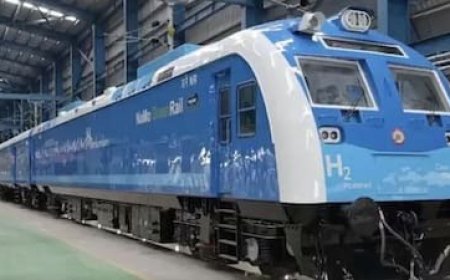 India Unveils First Hydrogen Train