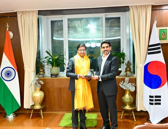 Lokesh Woos Korean Investors, Diaspora