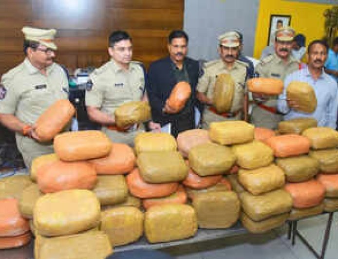 Vijayawada Police Seize Opium