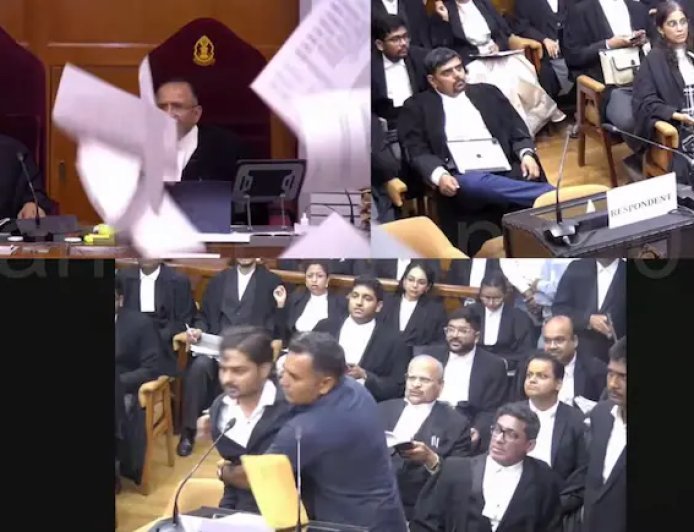 Man Disrupts Supreme Court Proceedings