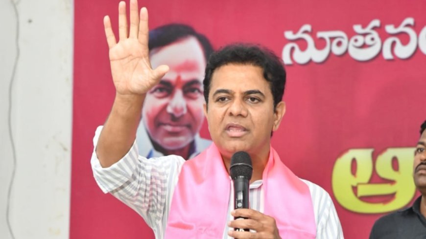KTR Questions CM Over Debate Challenge