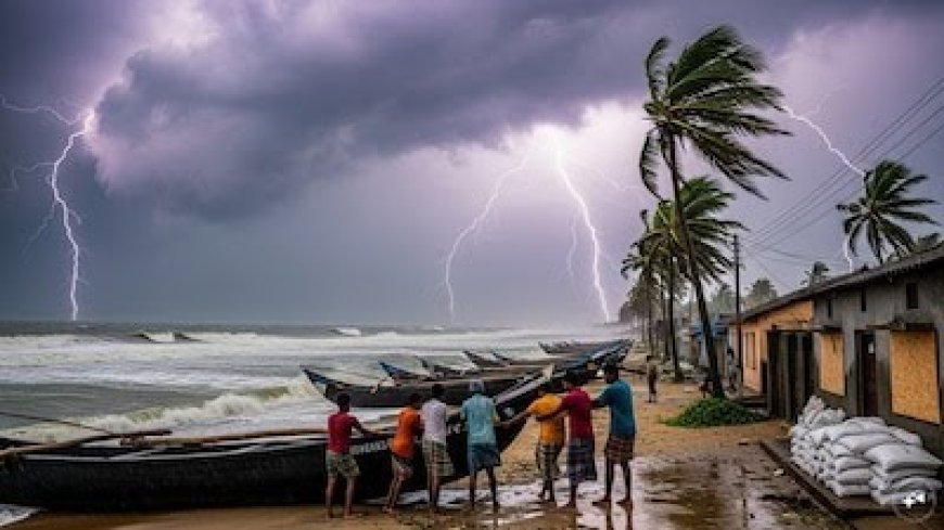 Odisha Depression Brings Andhra Showers
