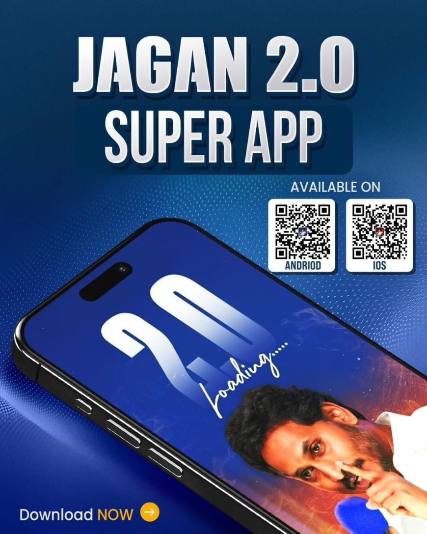 Jagan Launches YSRCP Super App